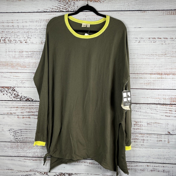 Cloth by Design Women's Crewneck Oversized Tunic M - Picture 1 of 9